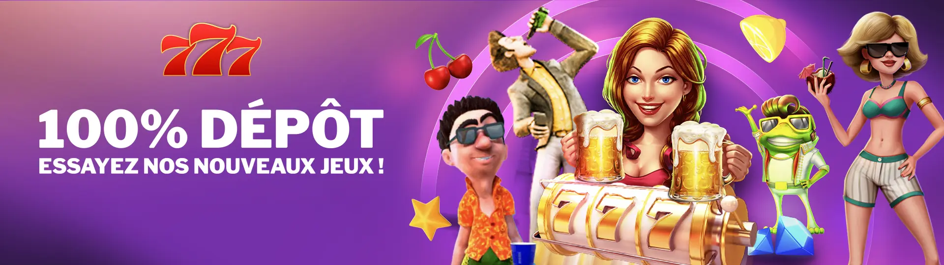 Nouveaux jeux, nouveaux bonus !